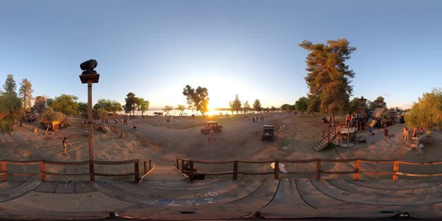 360TITAN泰坦-音乐节夕阳